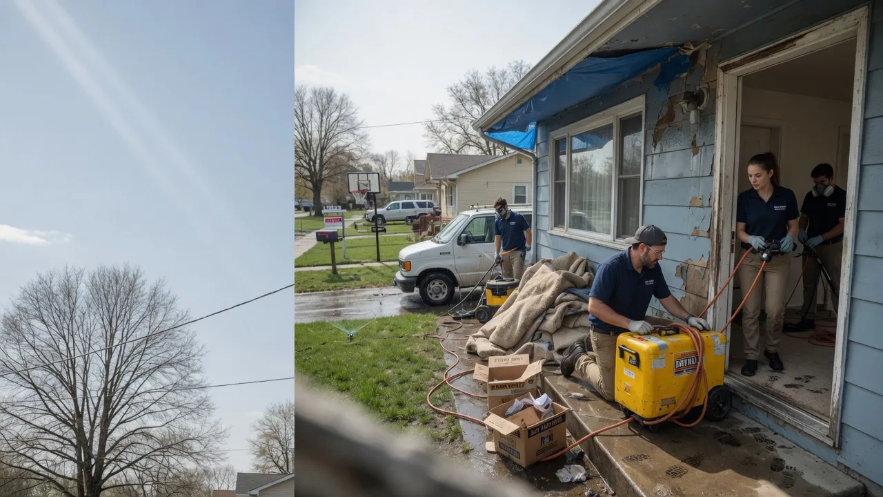Basement Flood Cleanup in Cambria, WI near me